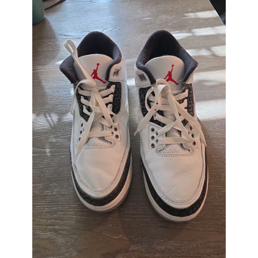 Nike Air Jordan 3 Retro GS Cement Grey 7Y Fits Womens 8.5 DM0967-106 (68)